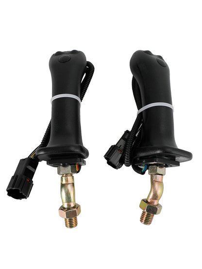 Pair 3 Button Excavator Joystick Handle Fit For Doosan DH DX150 225 300 370-9C