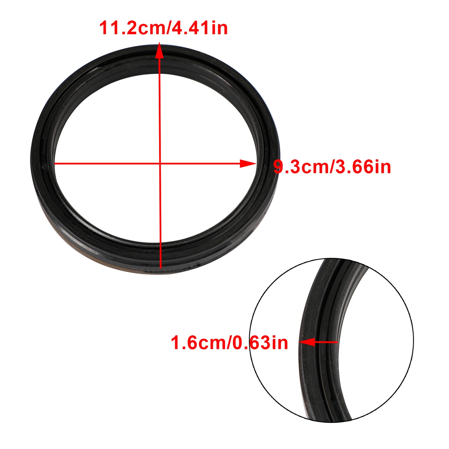 TC230-13040 Oil Seal Replacement for Kubota L3240, L3540, L3300 & M4700 Series Tractors