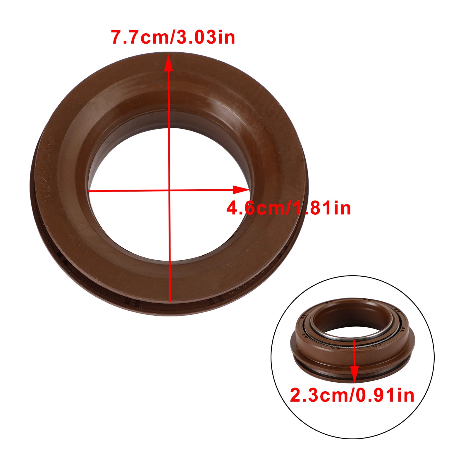 Front Axle Oil Seal 34070-13370 For Kubota Tractor L3830 L4200DT L4300DT US