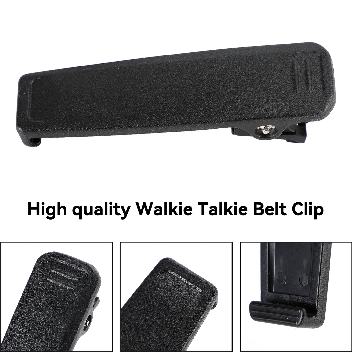 1X Back Pocket Clip Belt Clip Fit For ICOM IC-V88 IC-U88 IC-F1000 Walkie Talkie