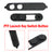 1Pcs PTT Walkie Talkie Launch Button Plastic Frame For XIR P3688 DEP450 DP1400