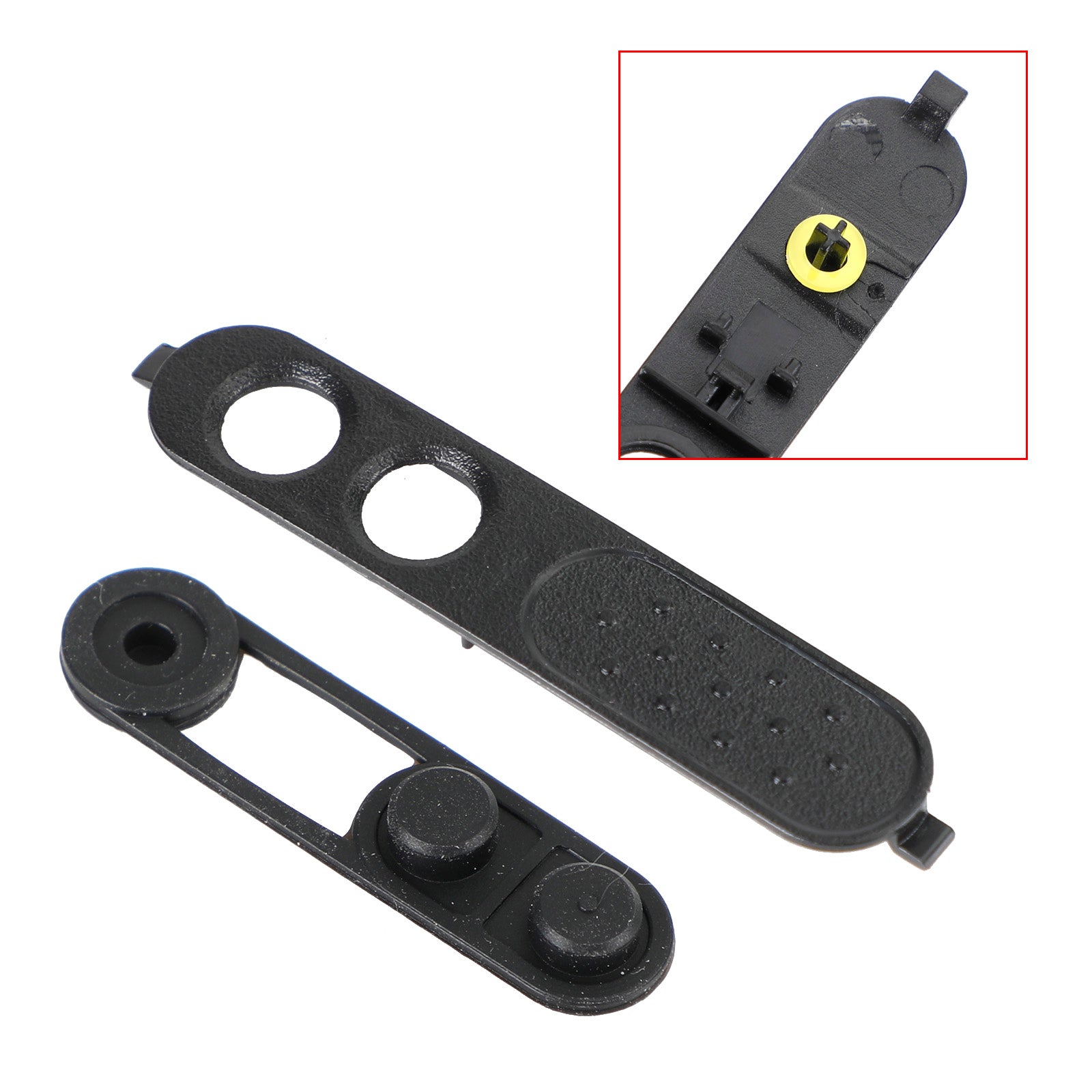 1Pcs PTT Walkie Talkie Launch Button Plastic Frame For XIR P3688 DEP450 DP1400