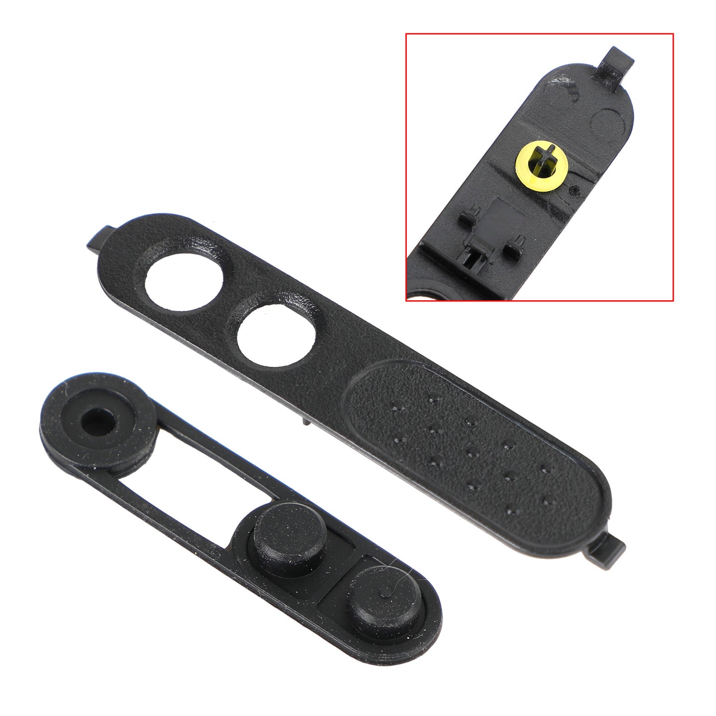 1Pcs PTT Walkie Talkie Launch Button Plastic Frame For XIR P3688 DEP450 DP1400