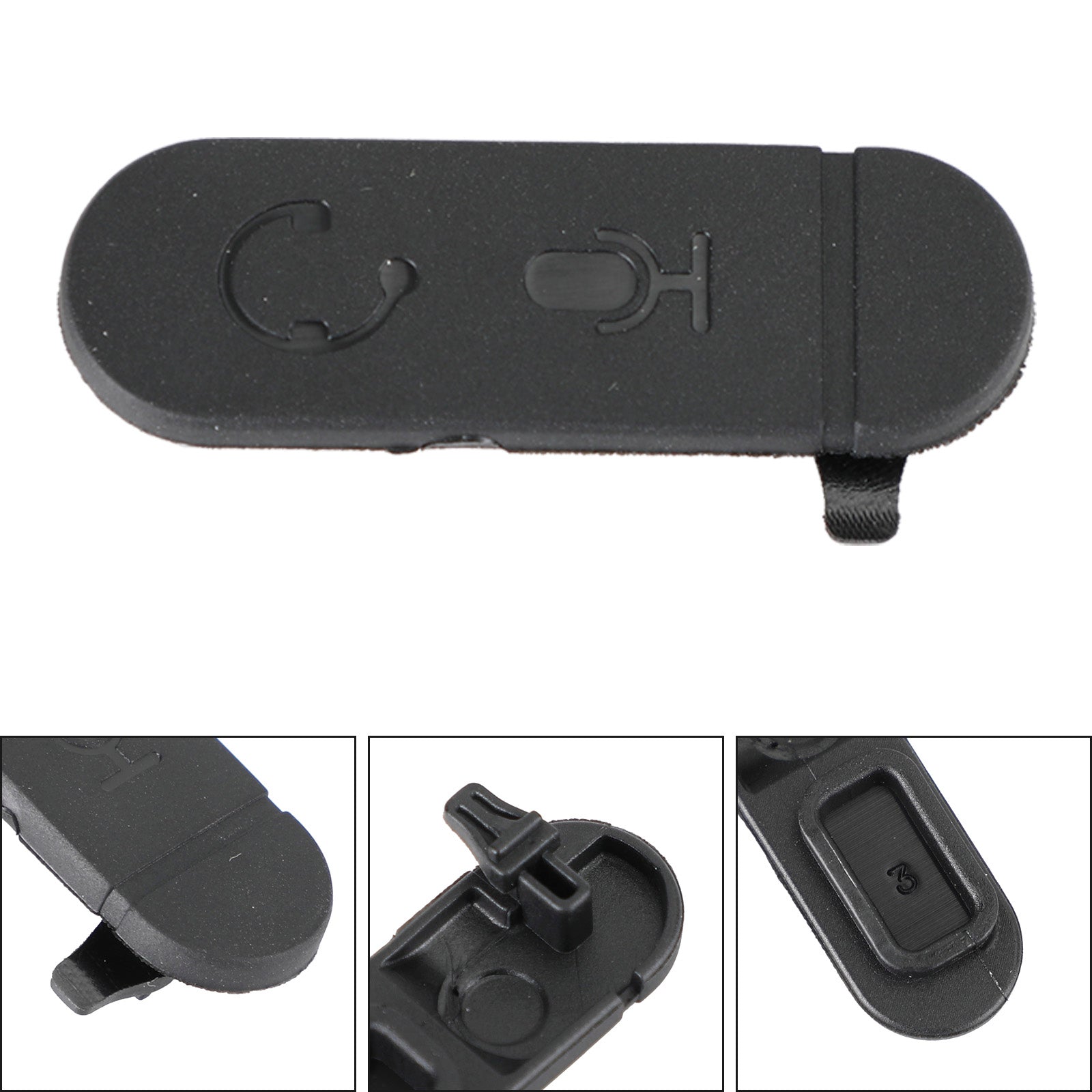 1 Pcs Side Dust Cover for XIR P3688 DEP450 DP1400 CP200D Walkie Talkie Radio