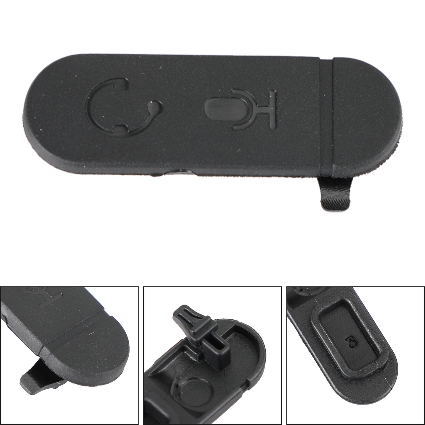1 Pcs Side Dust Cover for XIR P3688 DEP450 DP1400 CP200D Walkie Talkie Radio