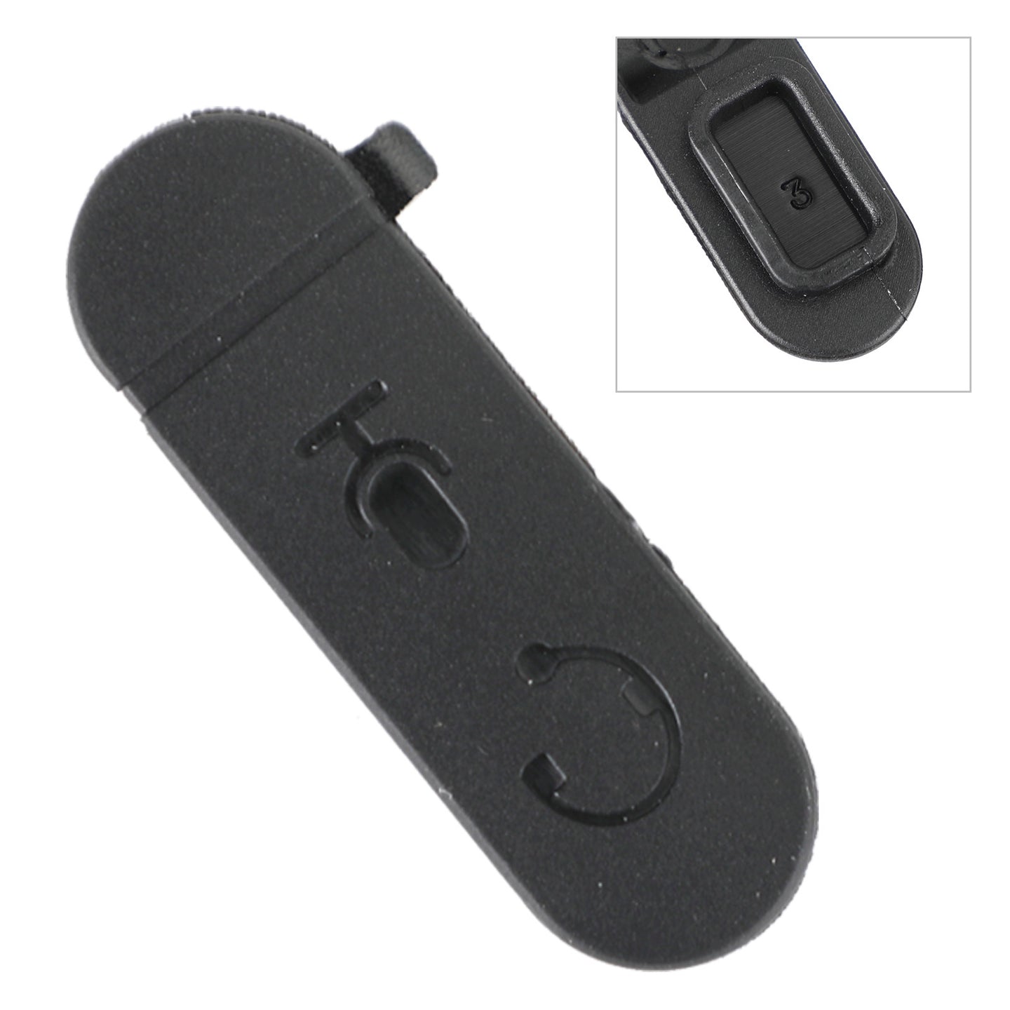 1 Pcs Side Dust Cover for XIR P3688 DEP450 DP1400 CP200D Walkie Talkie Radio