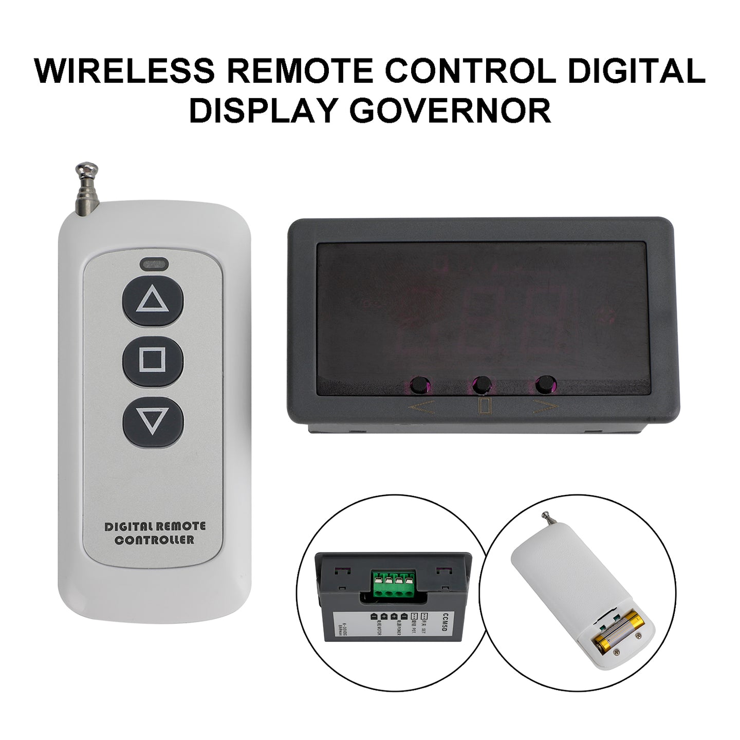 6V 12V 24V 5A PWM DC Motor Speed Controller Wirless Reversible Remote Control