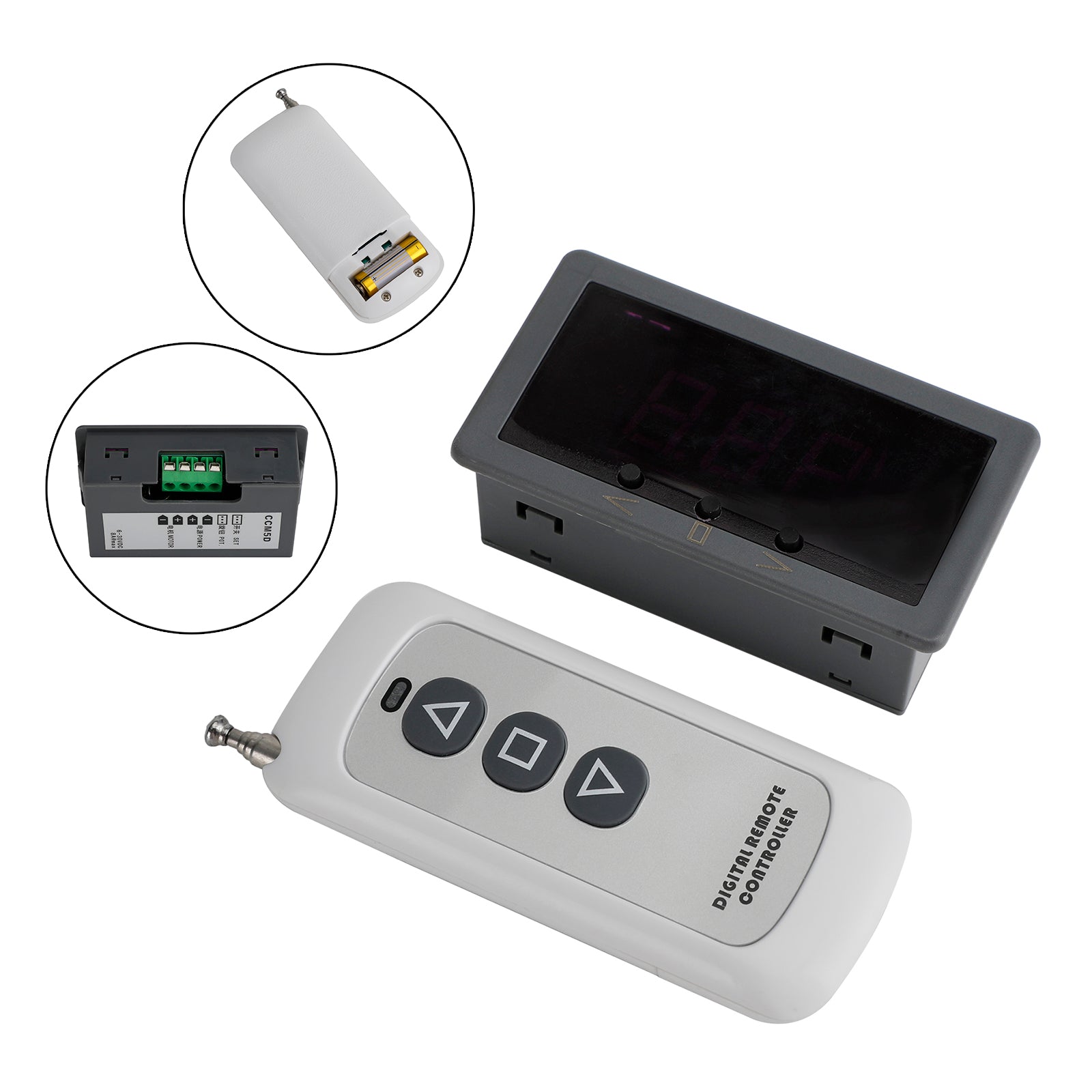 6V 12V 24V 5A PWM DC Motor Speed Controller Wirless Reversible Remote Control