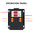 DC 12-80V 30A Digital Display Motor Speed Controller Slow-Start/Stop Control