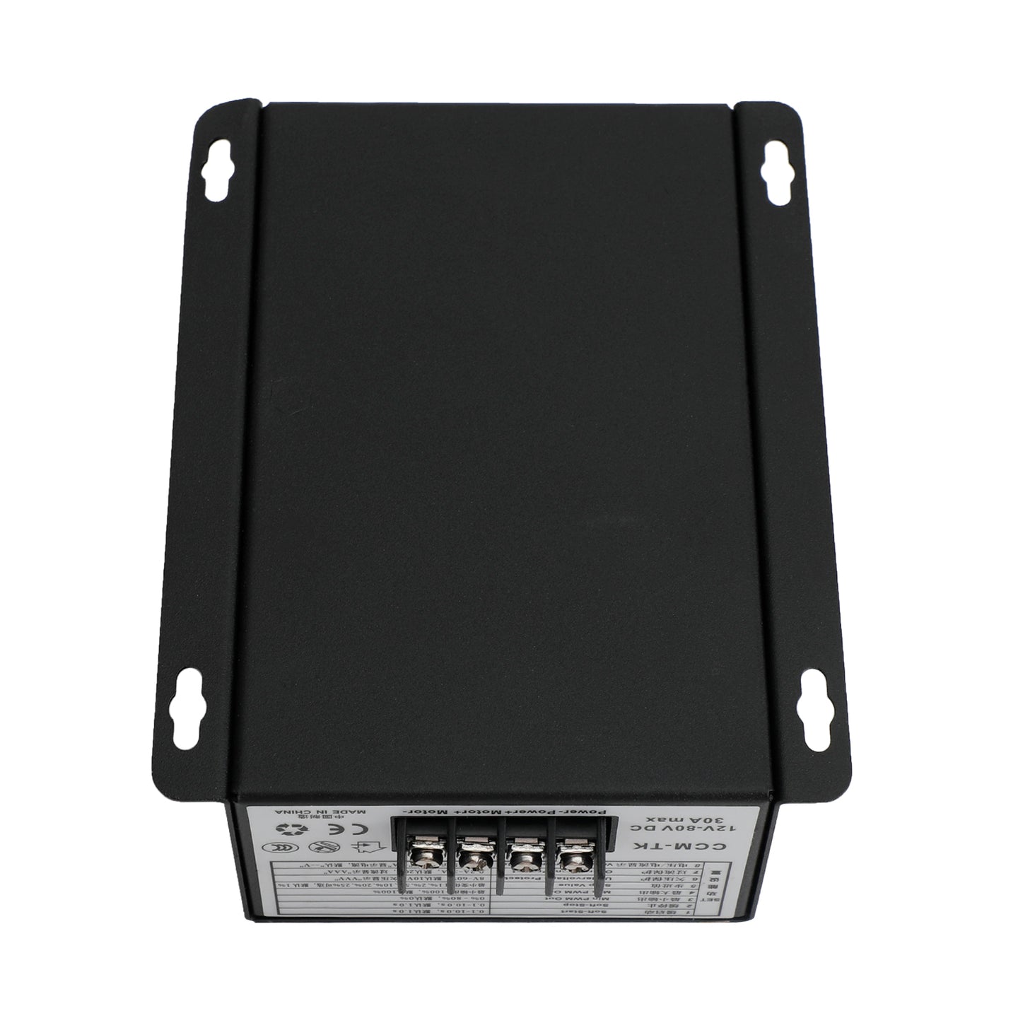 DC 12-80V 30A Digital Display Motor Speed Controller Slow-Start/Stop Control