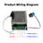 DC10V-50V 12V 24V 36V 40A PWM DC Motor Speed Controller CW CCW Reversible Switch