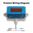 DC 8-24V Hall Tachometer Digital LED Motor Speed Meter Tester IP68 Waterproof