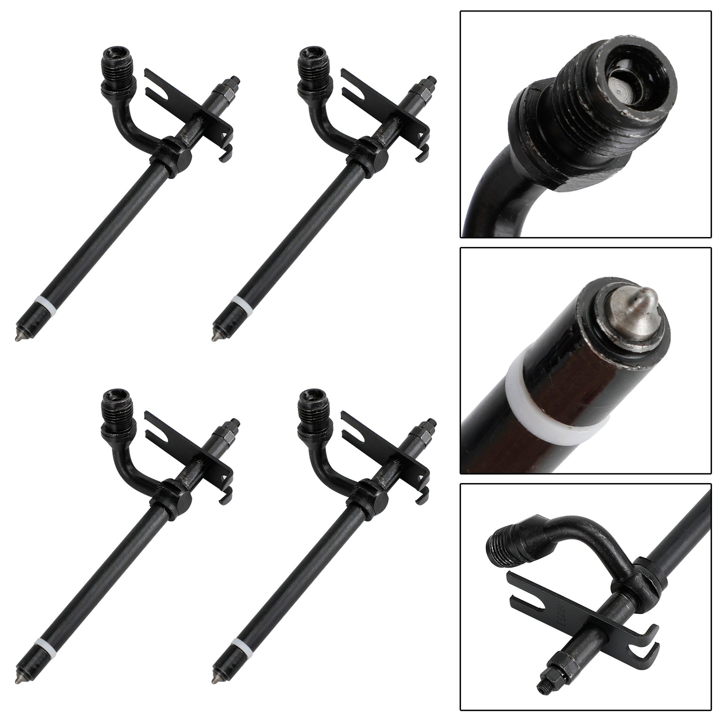 4Pcs Fuel Injector Nozzle Pencil For Case 20671 Diesel 188 207 580C 22365 20674