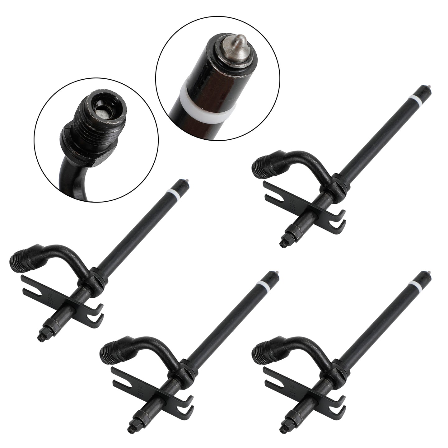 4Pcs Fuel Injector Nozzle Pencil For Case 20671 Diesel 188 207 580C 22365 20674