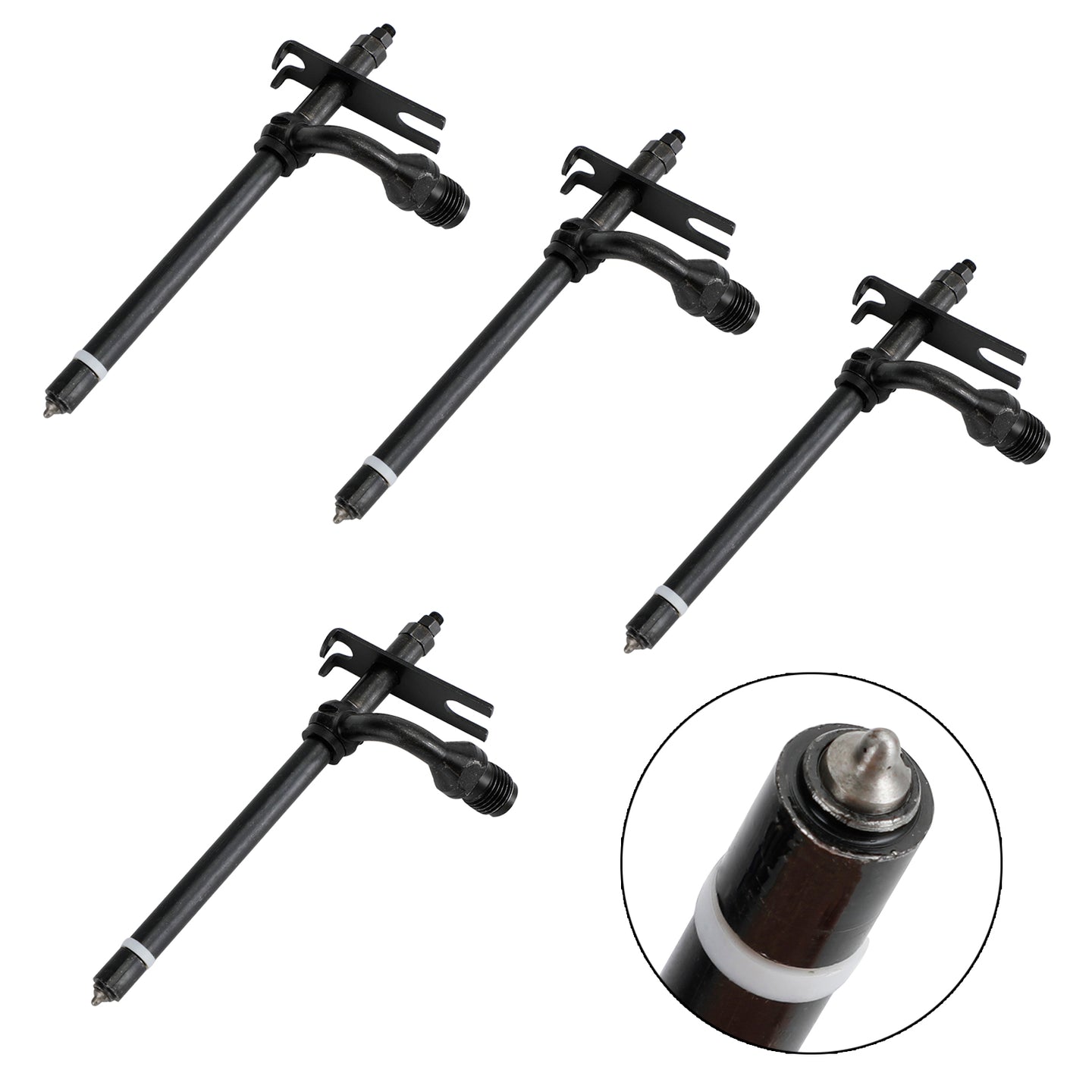 4Pcs Fuel Injector Nozzle Pencil For Case 20671 Diesel 188 207 580C 22365 20674