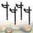 4Pcs Fuel Injector Nozzle Pencil For Case 20671 Diesel 188 207 580C 22365 20674