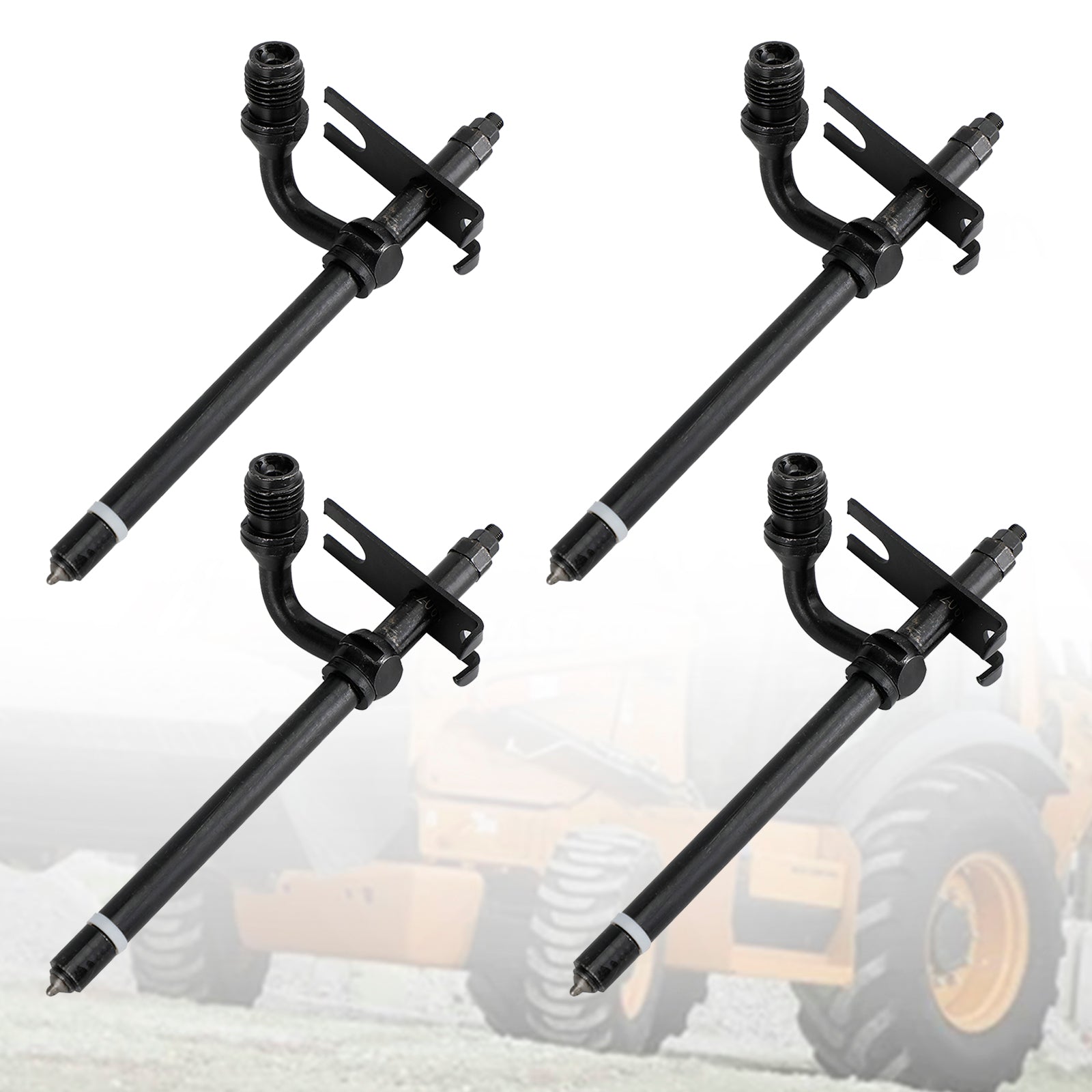 4Pcs Fuel Injector Nozzle Pencil For Case 20671 Diesel 188 207 580C 22365 20674