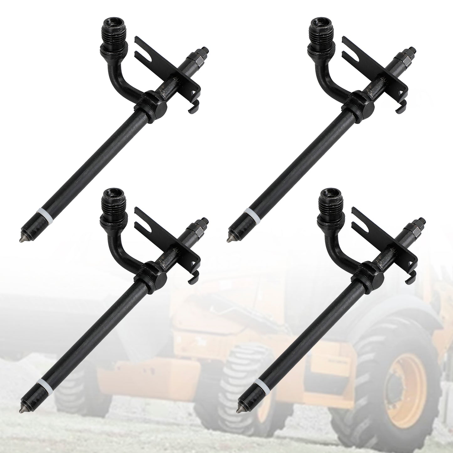 4Pcs Fuel Injector Nozzle Pencil For Case 20671 Diesel 188 207 580C 22365 20674
