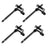 1/2/4Sets 20671 For Case Fuel Injector 20673 Diesel 188 207 580C 22365 20674, 4Pcs