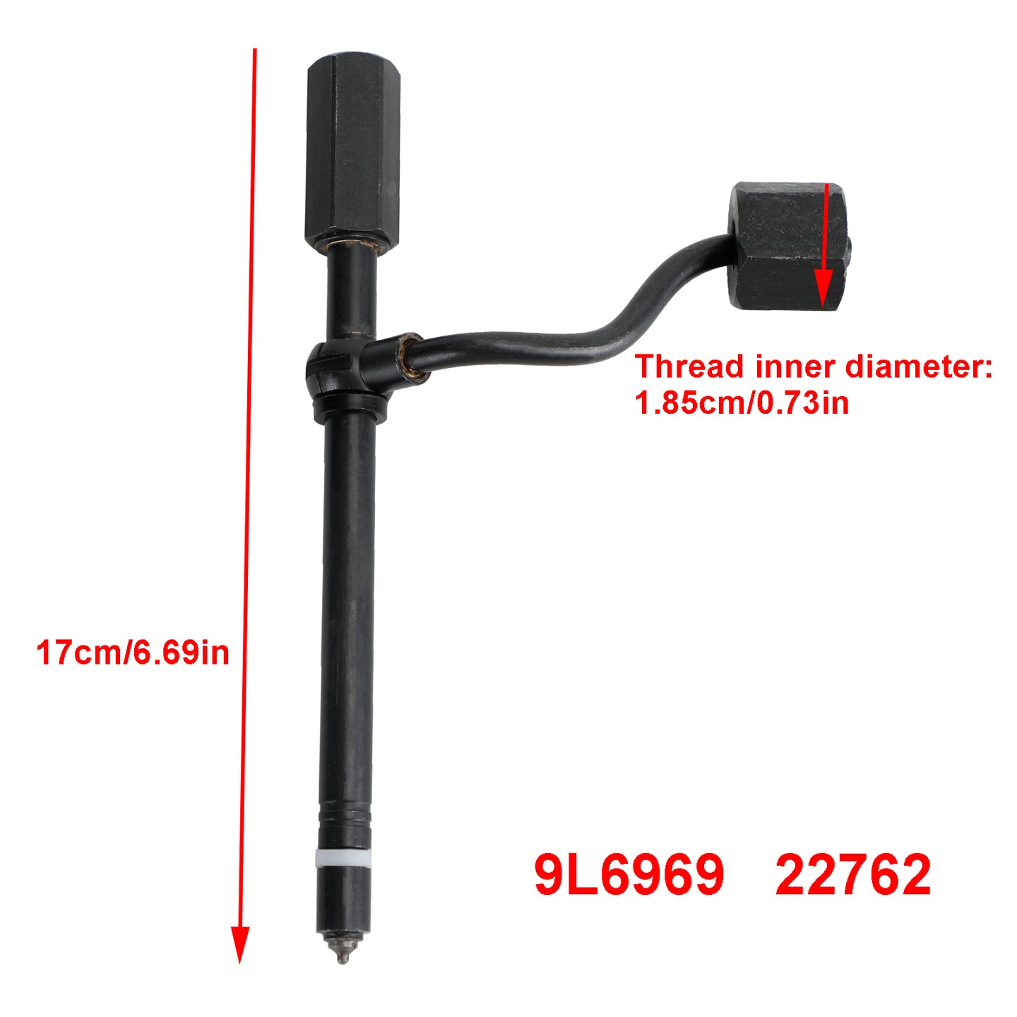 1/2/4Sets 9L6969 Pencil Fuel Injector For CAT Caterpillar 22762 3204 3208 Diesel, 2Pcs