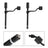 2Pcs Fuel Injector Nozzle Pencil For CAT Caterpillar 9L6969 3204 3208 Diesel
