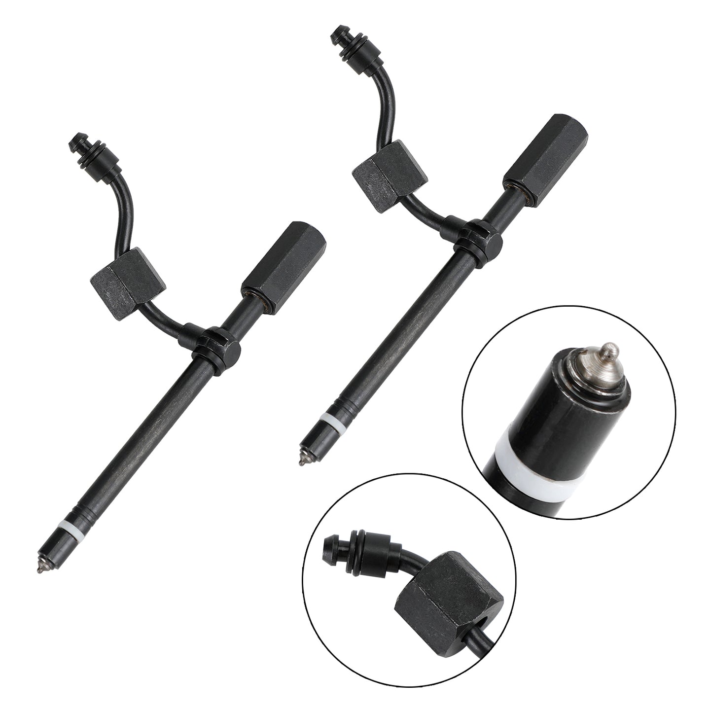 2Pcs Fuel Injector Nozzle Pencil For CAT Caterpillar 9L6969 3204 3208 Diesel
