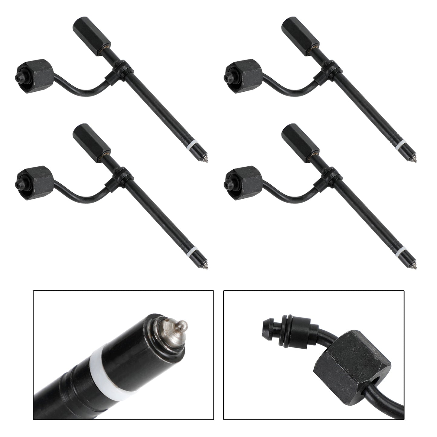 4Pcs 9L6969 Pencil Fuel Injector For CAT Caterpillar 22762 3204 3208 Diesel