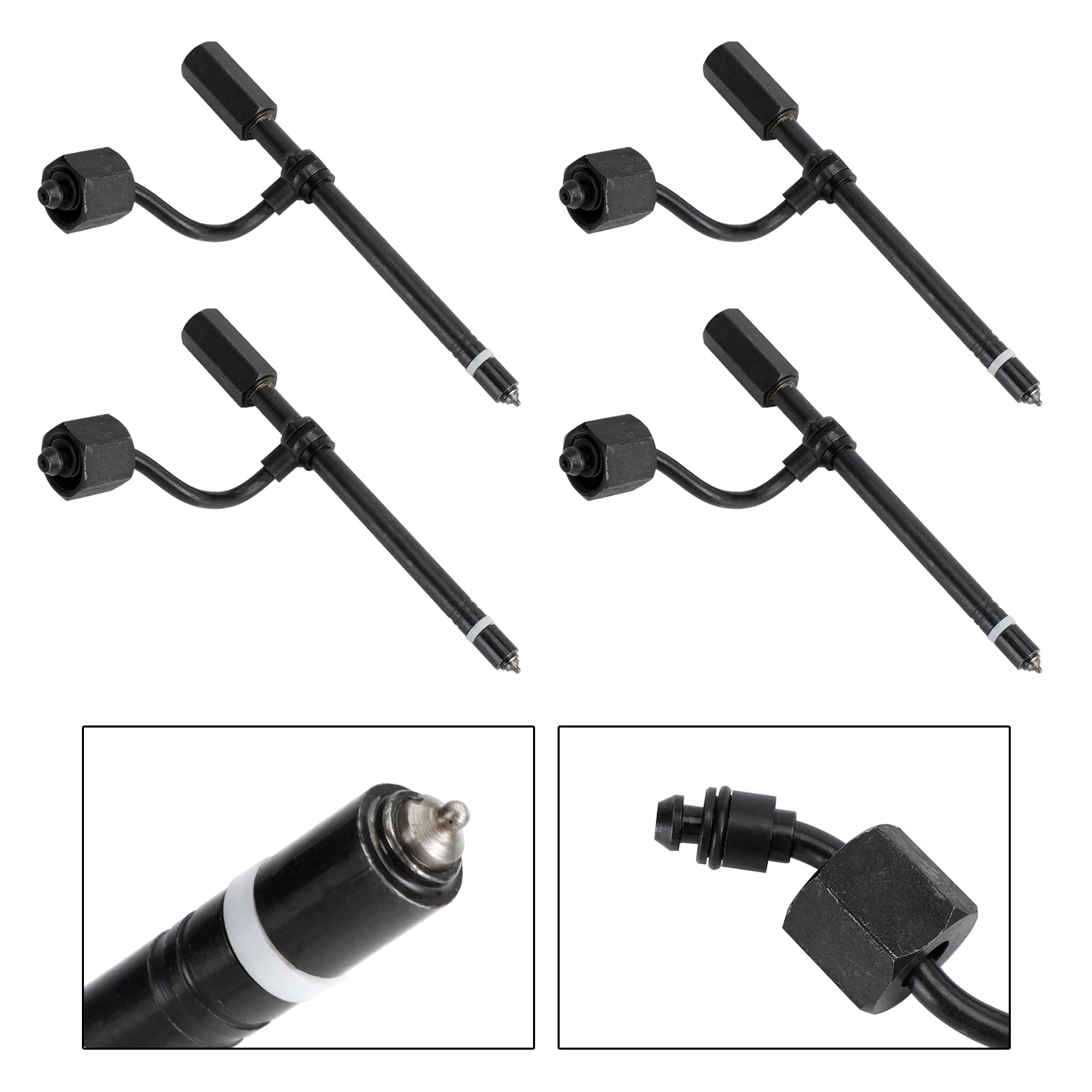 4Pcs 9L6969 Pencil Fuel Injector For CAT Caterpillar 22762 3204 3208 Diesel