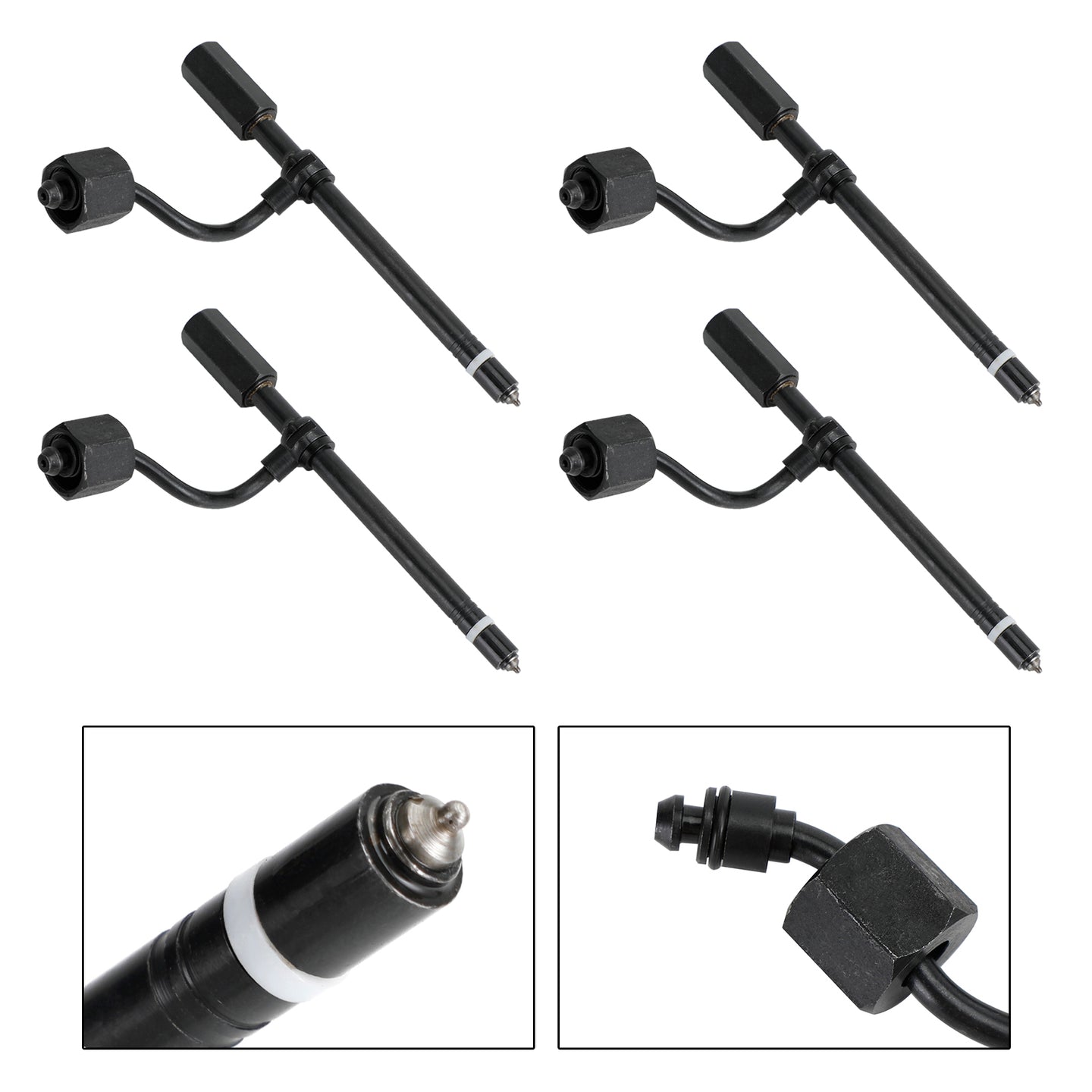 1/2/4Sets 9L6969 Pencil Fuel Injector For CAT Caterpillar 22762 3204 3208 Diesel, 4Pcs