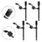 4Pcs 9L6969 Pencil Fuel Injector For CAT Caterpillar 22762 3204 3208 Diesel