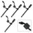 1/2/4Sets 9L6969 Pencil Fuel Injector For CAT Caterpillar 22762 3204 3208 Diesel, 4Pcs
