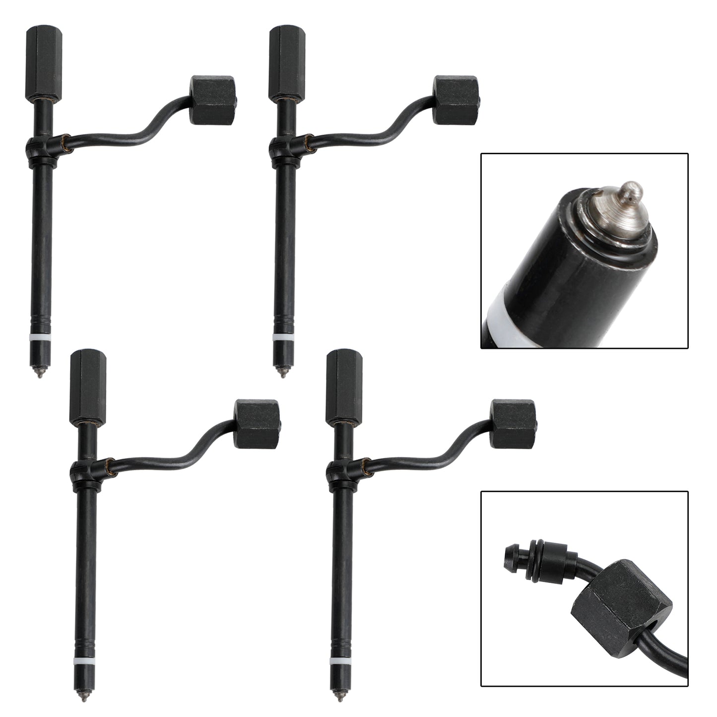 4Pcs 9L6969 Pencil Fuel Injector For CAT Caterpillar 22762 3204 3208 Diesel