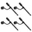 1/2/4Sets 9L6969 Pencil Fuel Injector For CAT Caterpillar 22762 3204 3208 Diesel, 4Pcs