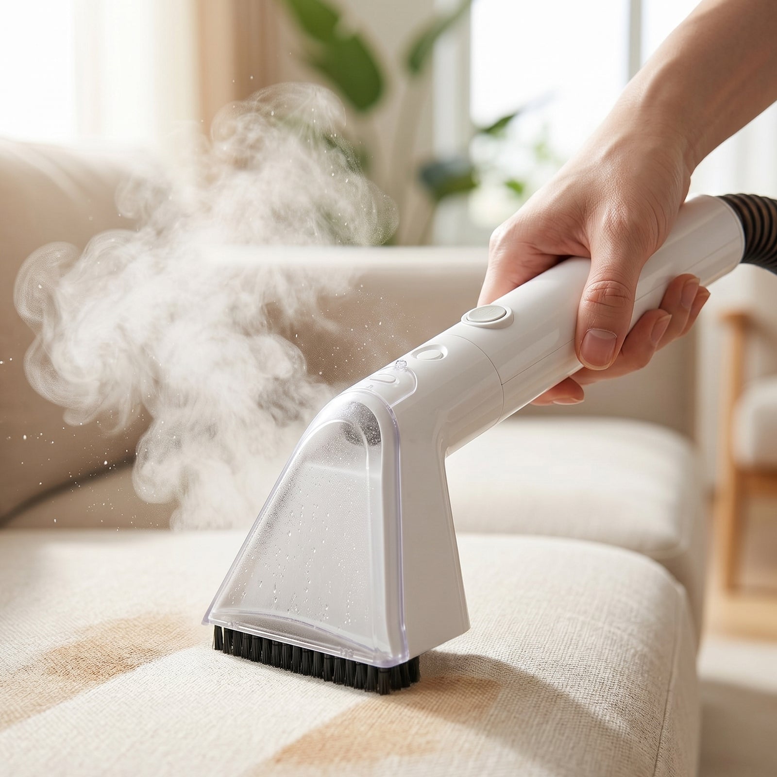 1700W High Power Steam Cleaner Portable Carpet and Upholstery Stain Remover