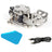 Stainless Steel Double paddle HF Shortwave Automatic Key CW Key Morse Code Key