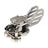 Stainless Steel Double paddle HF Shortwave Automatic Key CW Key Morse Code Key
