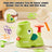 Flying Disc Launcher Step On Saucer Launch Outdoor Toys For Boys And Girls Green