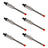 6Pcs 8N-7005 Fuel Injector Pencil Nozzle For Caterpillar CAT 3304 3306B Engine