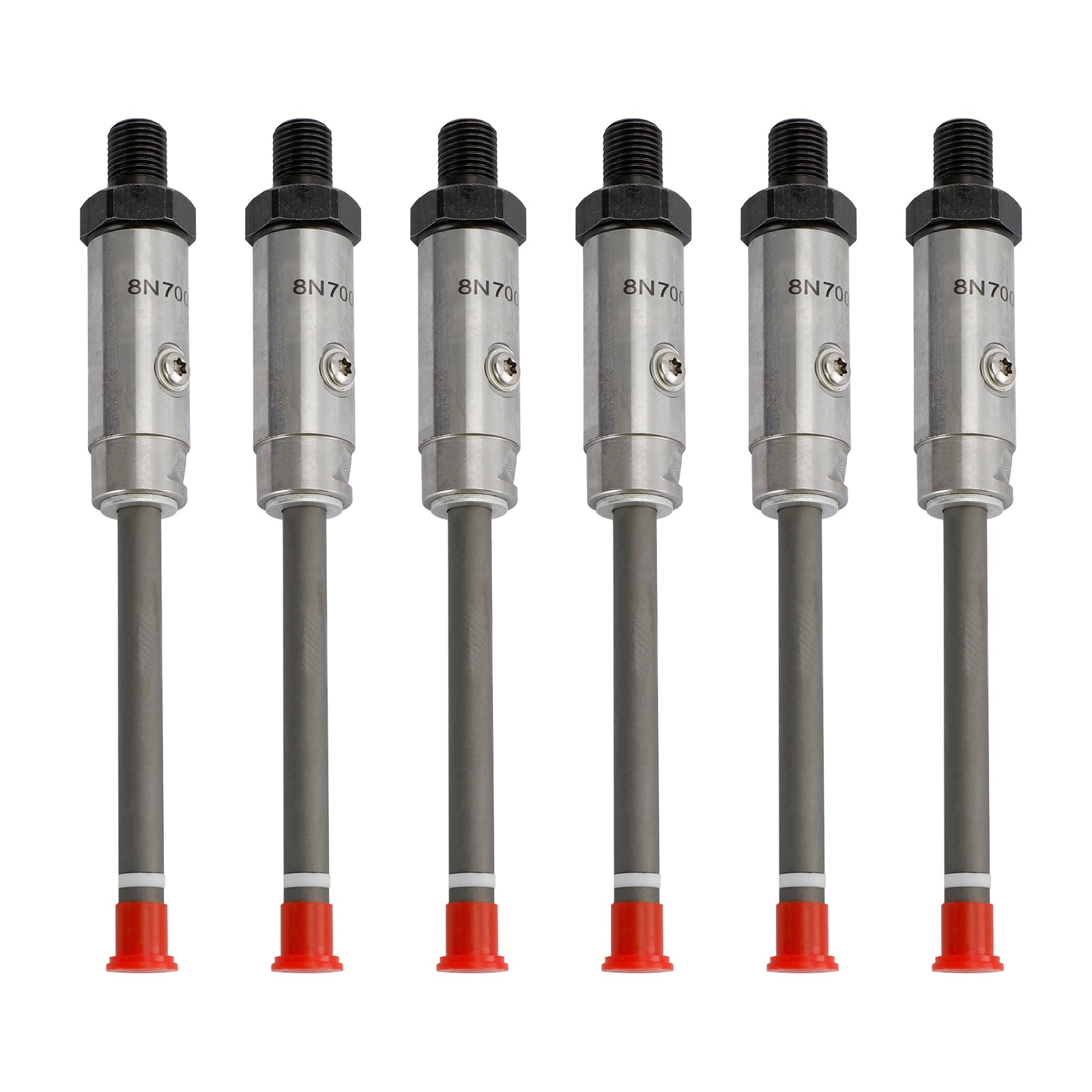 1/6Set 8N-7005 Fuel Injector Pencil Nozzle For Caterpillar CAT 3304 3306B Engine, 6Pcs