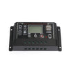 30A 12V/24V Solar Panel Battery Regulator Charge Controller PWM 4-Stage Dual USB