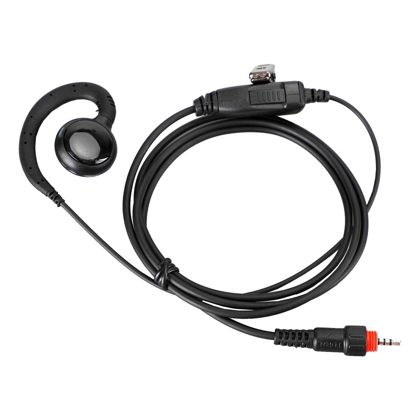 G-Shape Earpiece Headset Oval PTT MIC For CLP108 CLP1010 CLP1040 CLP1060