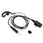 G-Shape Earpiece Headset Oval PTT MIC For ICOM IC-M33 M34 M36 M23 M24 M25 RS-35M
