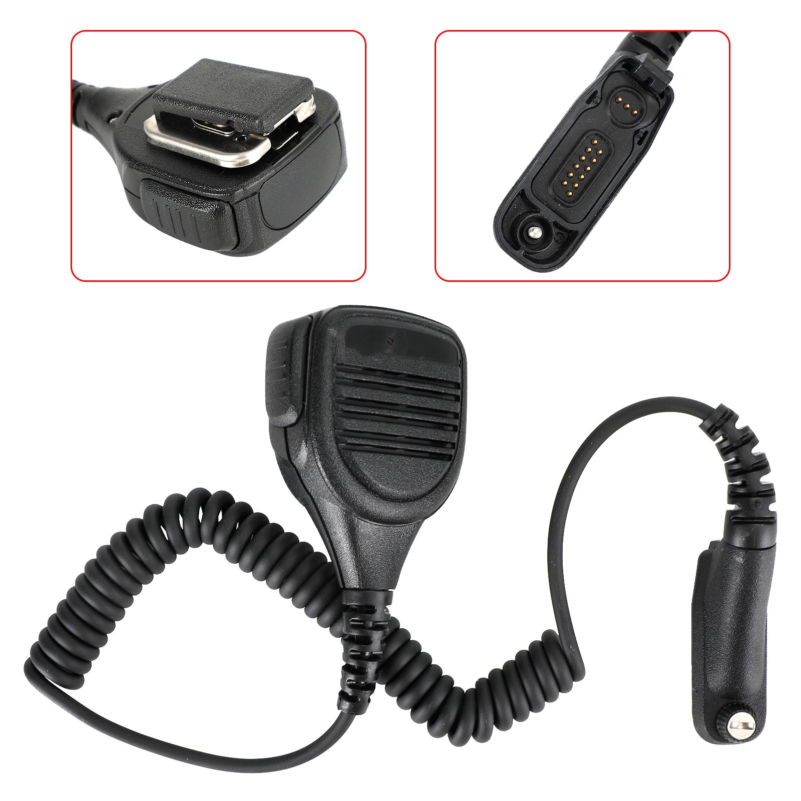 Hand Microphone Speaker Fit for Xir P8268 P8260 P8200 P8660 GP328D DP4400 Radio