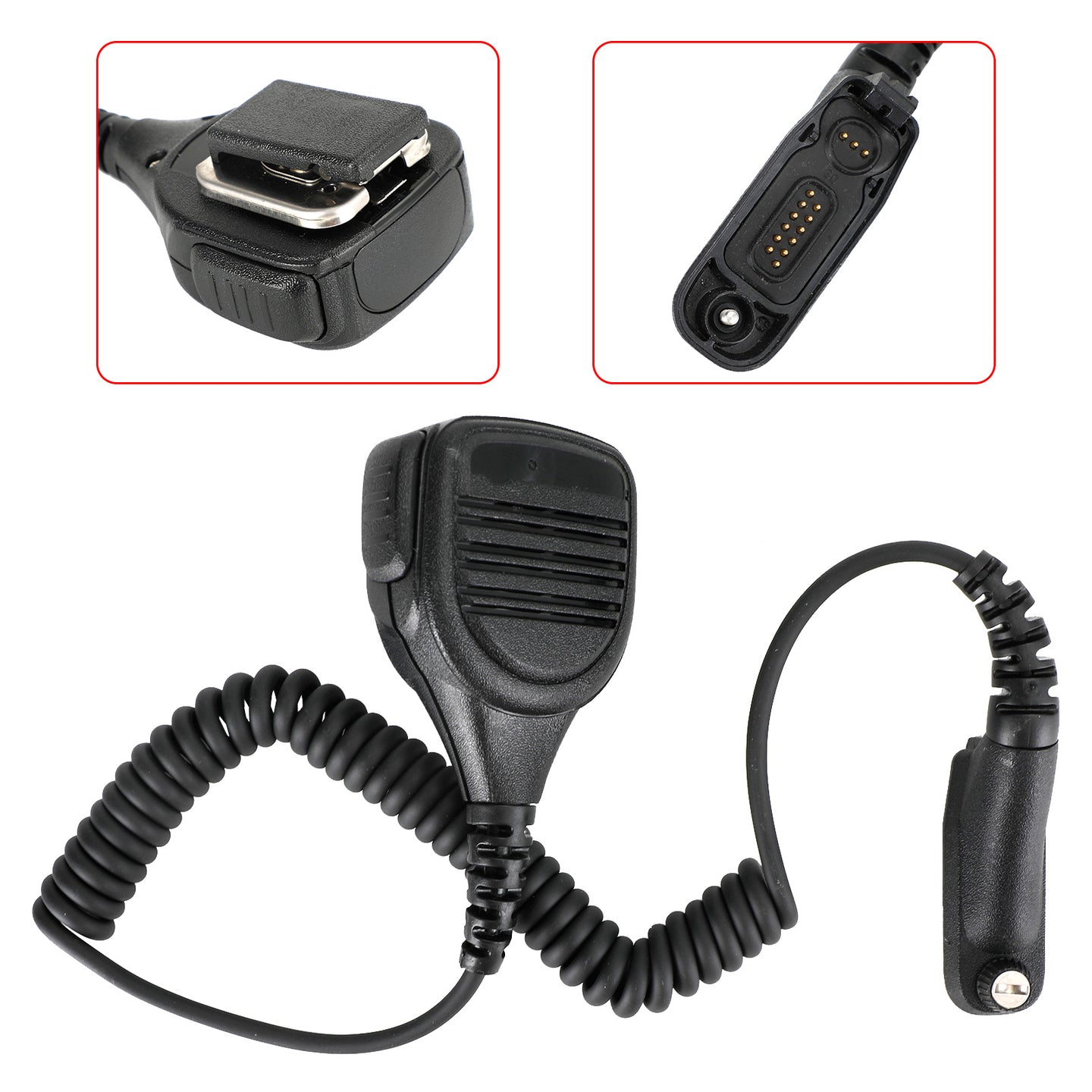 Hand Microphone Speaker Fit for Xir P8268 P8260 P8200 P8660 GP328D DP4400 Radio
