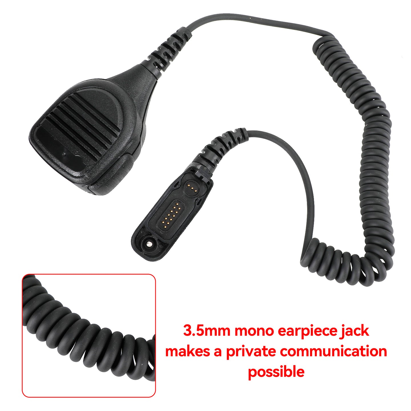 Hand Microphone Speaker Fit for Xir P8268 P8260 P8200 P8660 GP328D DP4400 Radio