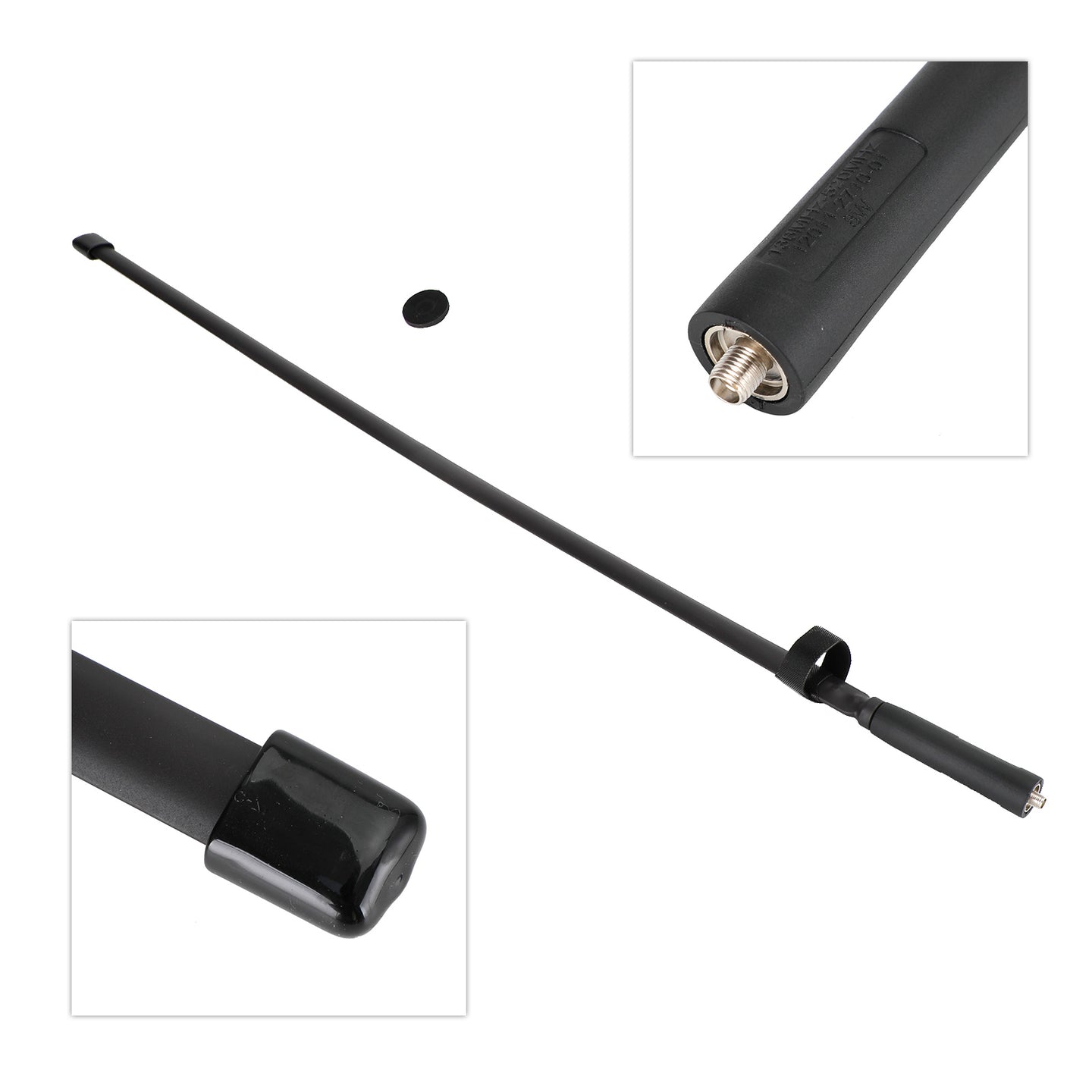 72CM Foldable Tactical Antenna SMA Female 144-430MHz for UV9R UV5R UV82 UV8D A58