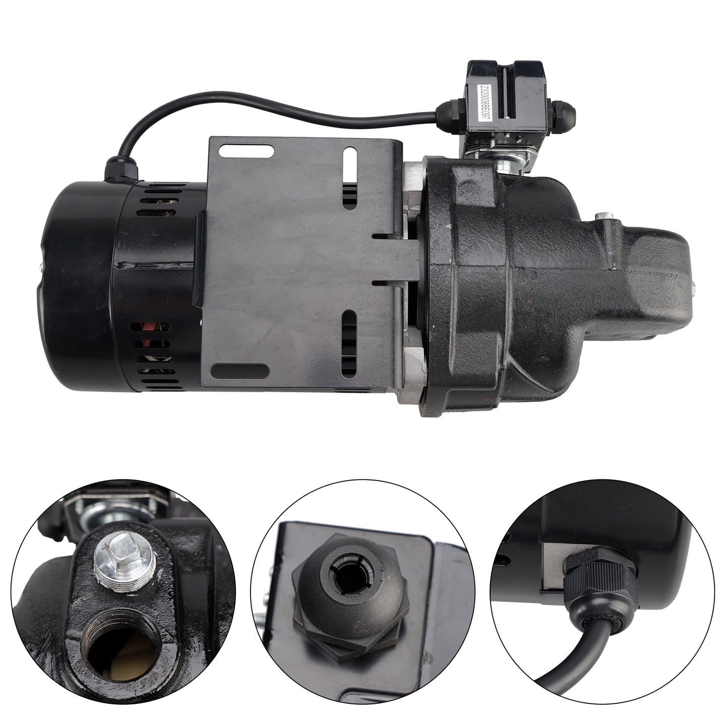 SWS50 1/2 HP Cast Iron Shallow WelJet Pump use in
wells up to 25 ft deep