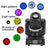 4Pcs Moving Head 8Gobo Stage Lighting RGBW LED DJ DMX Beam Bar Party Light