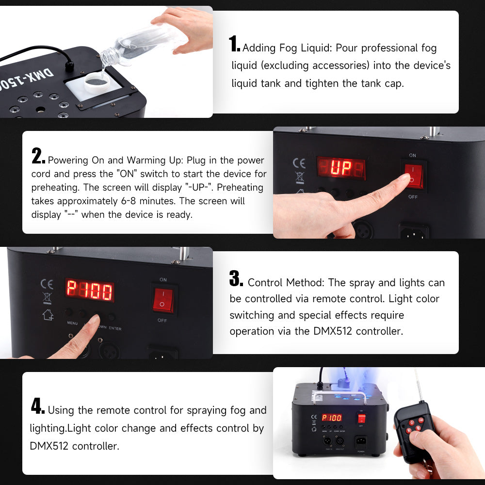StageMist™ Party & Stage Fog Machine