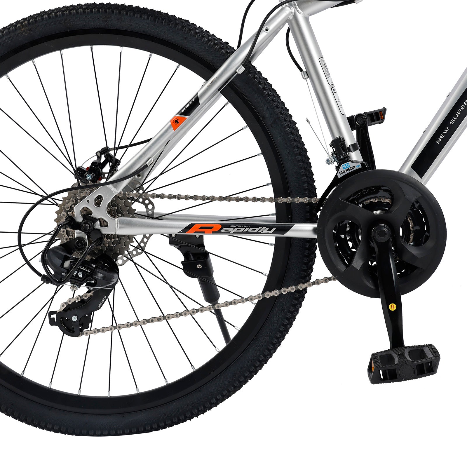 Mountain Bike MTB 27.5 Inch for Men Women, 27-Speed Dual Suspension